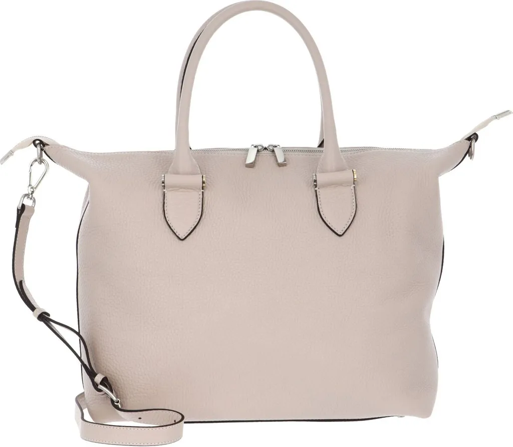 Sac Lee Hold All cuir beige Oat - Ne choisissez plus entre style et volume
