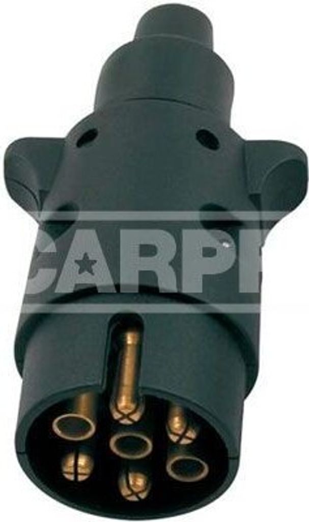 CARPRISS Anhängerstecker 70410001 ABS (Acrylnitril-Butadien-Styrol-Copolymerisat)