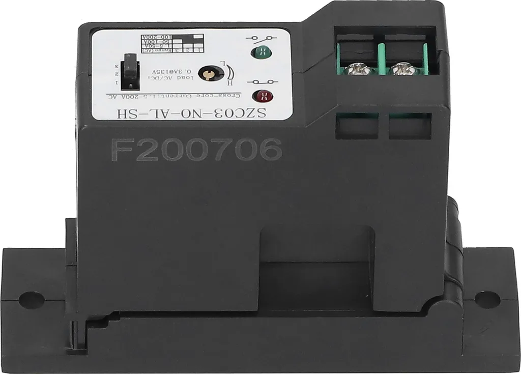 SZC03-NO-AL-SH Interruttore Amperometrico Regolabile 1.5-200A PLC
