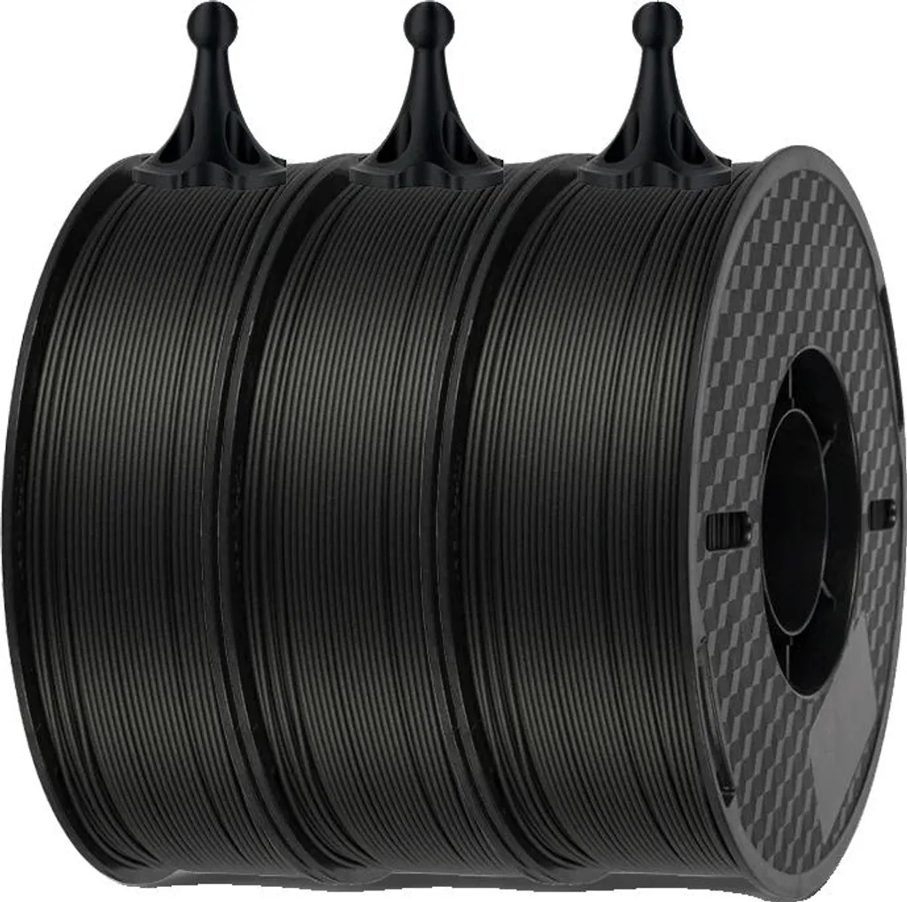 PETG Carbon Fiber 3KG Filamento Stampante 3D Professionale PLA-CF Nero