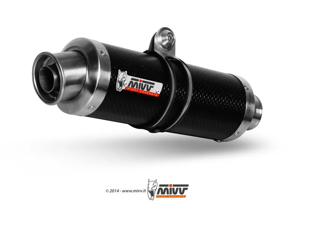 Échappement MIVV GP Carbone Haute Performance YAMAHA MT-07 FZ-07