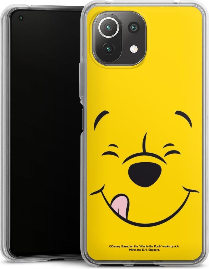 DeinDesign Handyhülle für Xiaomi Mi 11 Lite 5G Silikon Hülle Case Smartphone Schutzhülle Disney Offizielles Lizenzprodukt Winnie Puuh