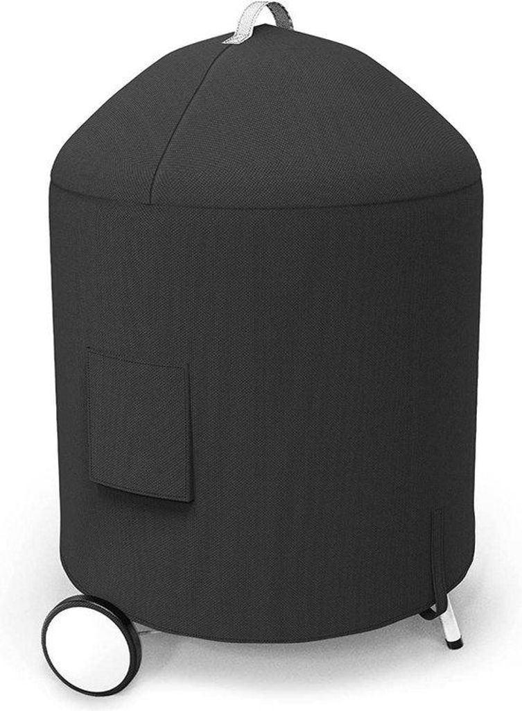 Grillabdeckung für 57CM Premium Holzkohlegrills - Wasserfestes, robustes Grillabdeckung für Kettle Grill