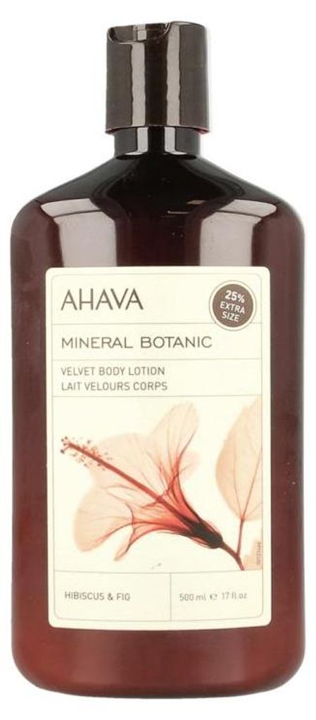 Ahava Mineral Botanic Bodylotion Hibiscus (500 ml) Productafbeelding 