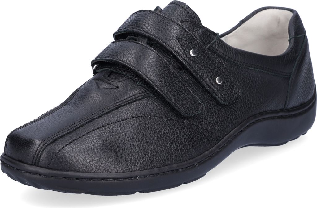 Waldläufer Damen Leder Klettschuh schwarz 5 Produktbild 