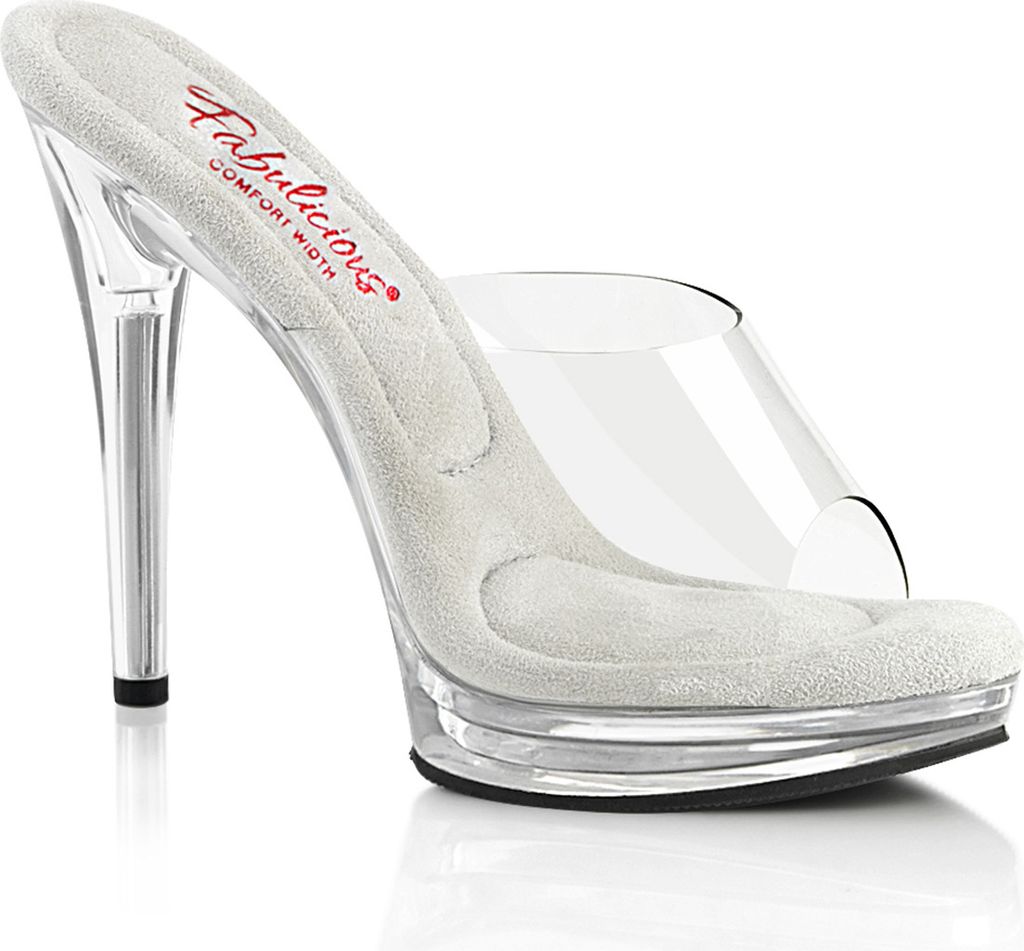 GLORY-501 Damen Slipper von Fabulicious, Transparent  , EU Produktbild 