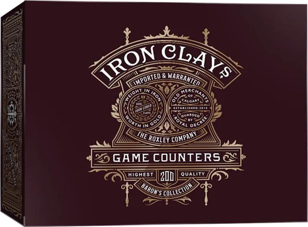 Iron Clays 200 - Příslušenství pro deskové hry - ENG Obrázek produktu 