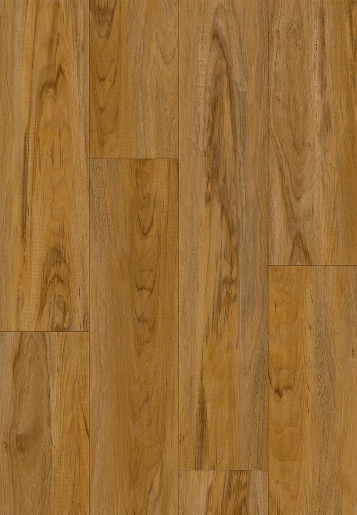 Mexen Norfolk Vinylpaneele 1227 x 187 mm LVT Dryback 2,5 mm, PVC-Unterlage, 4 V-Fuge, Teak - F1393-1227-187-255-4V1-01