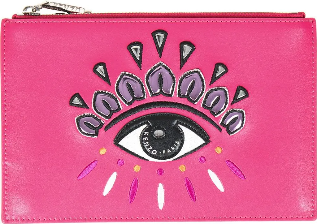 Pochette KENZO Rose F852PM611L22 : Rangez vos Essentiels avec Style