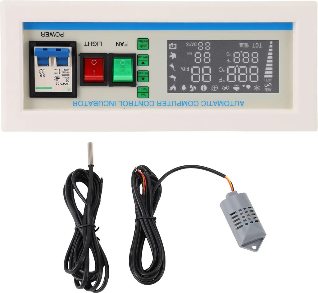 Régulateur Automatique pour Couveuse à Œufs avec 6 Modes de Gestion Pro
