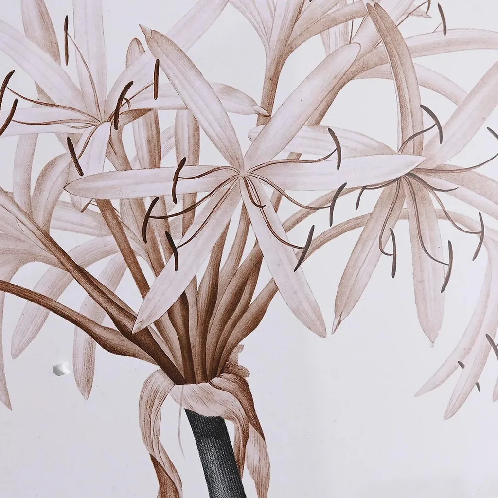 Tableau Fleurs DKD Home Decor Verre Bouleau 55x70 cm - Lot de 4 Pièces - 3