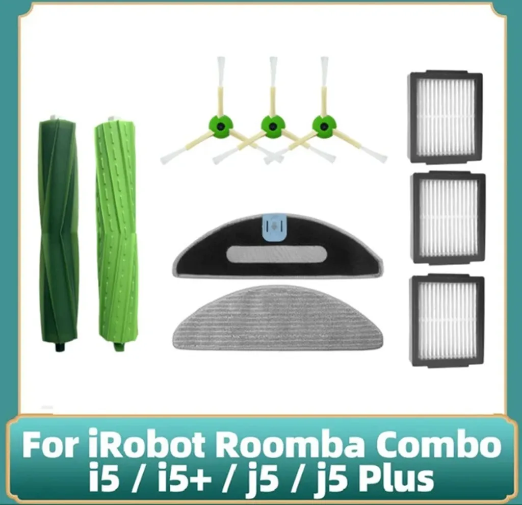 Kit Accessori iRobot Roomba Combo i5 i5+ J5 J5Plus - Ricambi Professionali