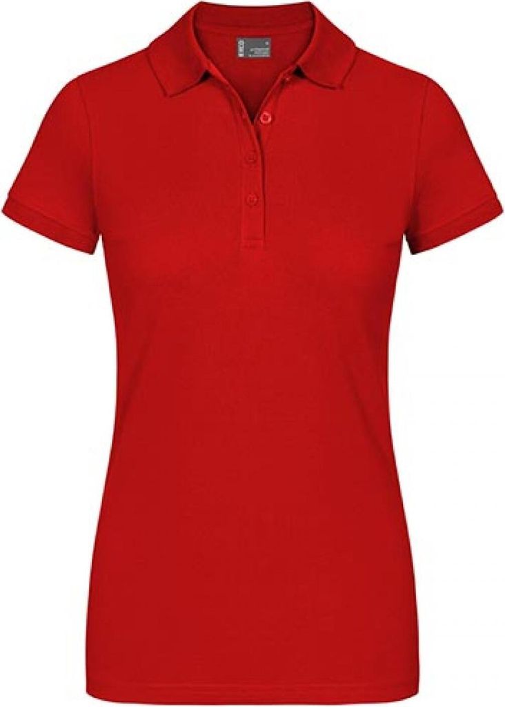 EXCD Poloshirt Damen, Rot, S