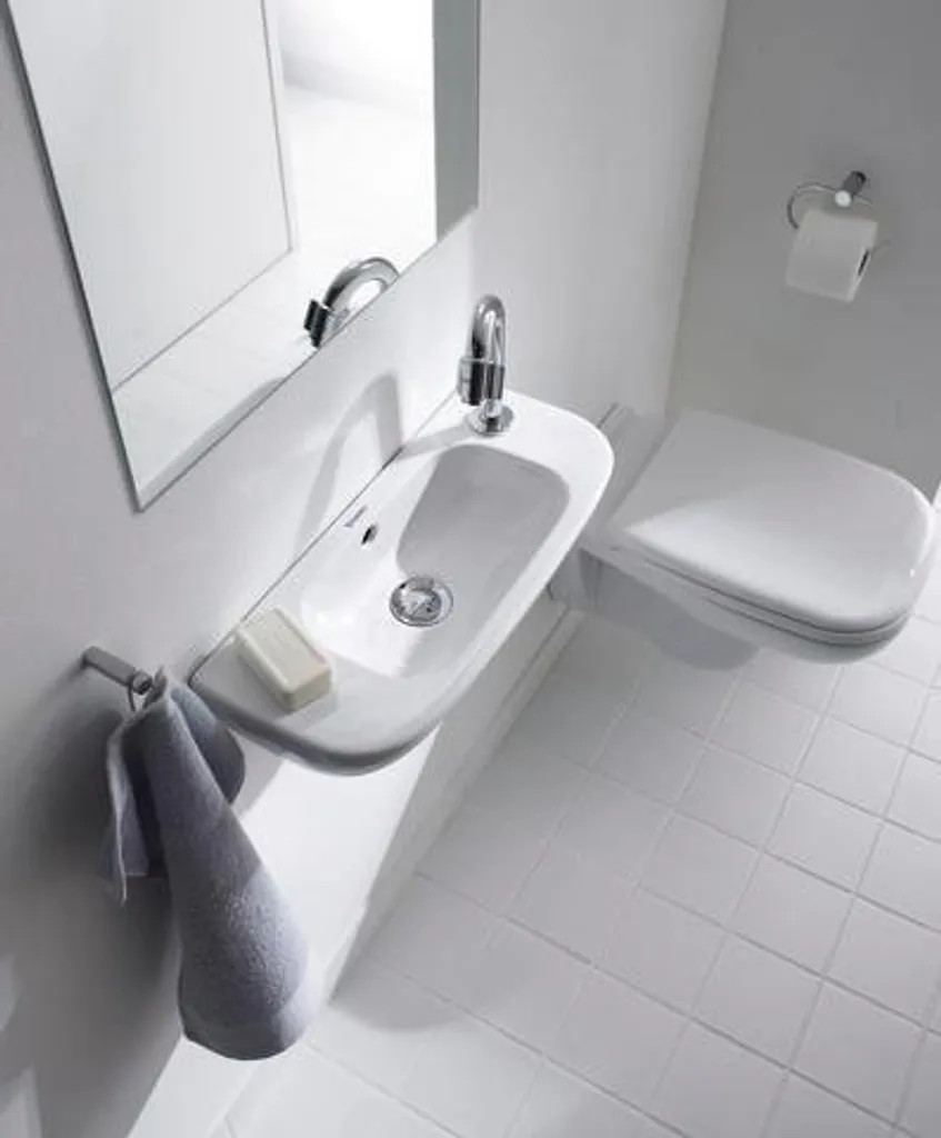 Copriwater Duravit D-Code Bianco Lucido 0060390000 - Design Sieger - 10