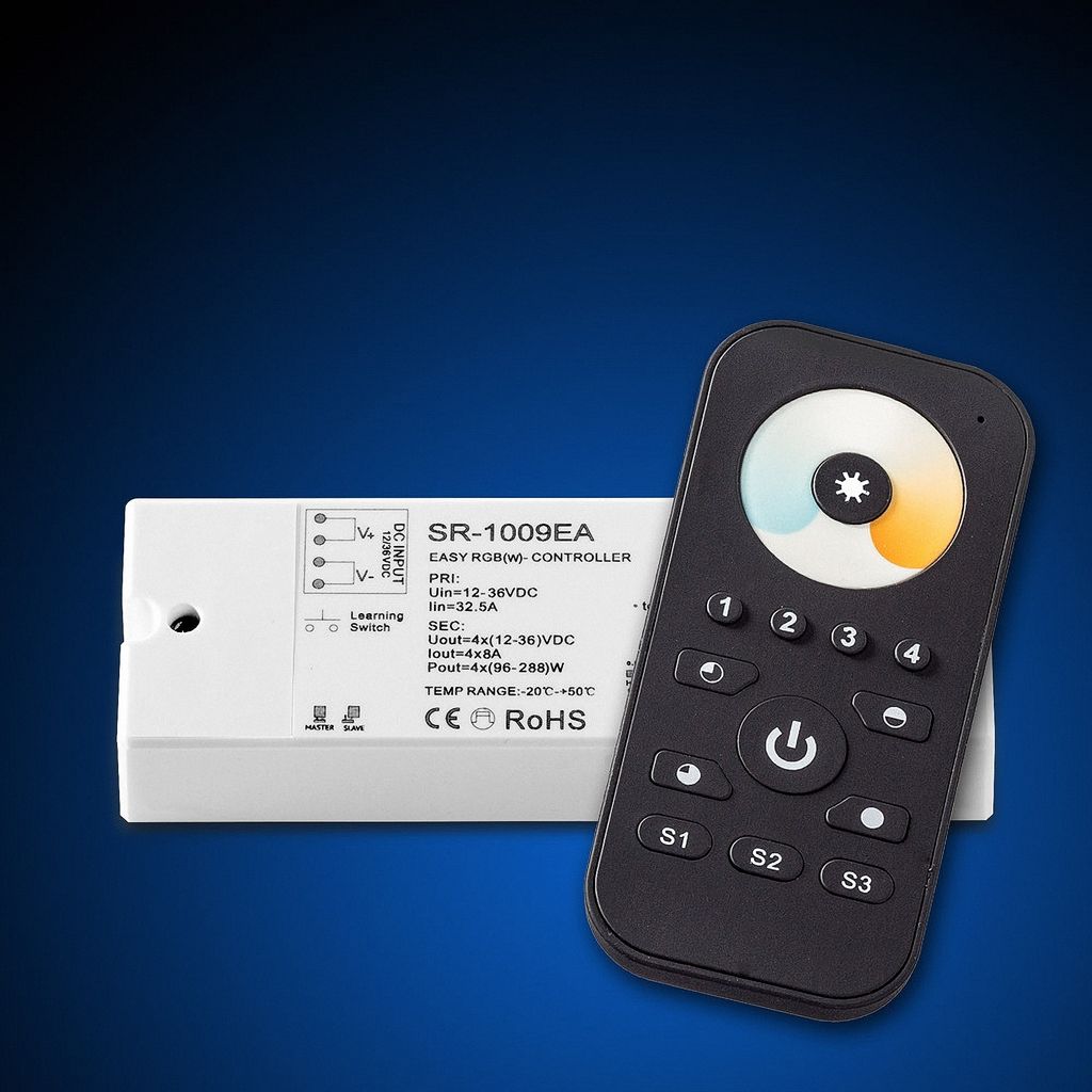 LED CONNEX TUNABLE WHITE RF-Controller 2819SCCT bis 4 x 8A