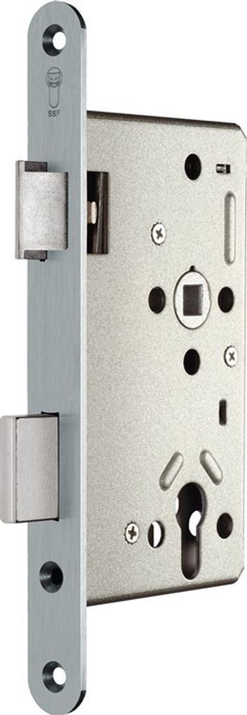 SSF Panik-Einsteckschloss Ser.20 APD Fkt.D rd 24/55/72/9mm DIN li.VA - A2007D50/501 RD
