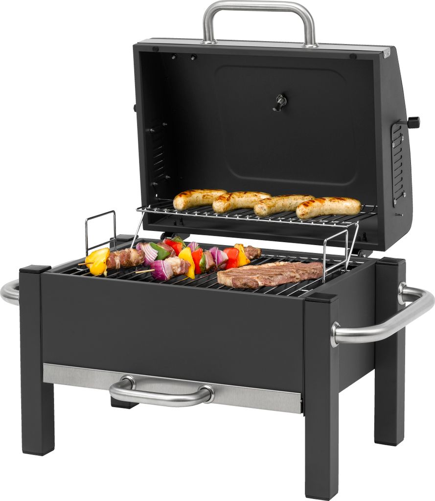 tepro Holzkohlegrill Toronto Easy, Grillfläche 42 x 31 cm Produktbild 3