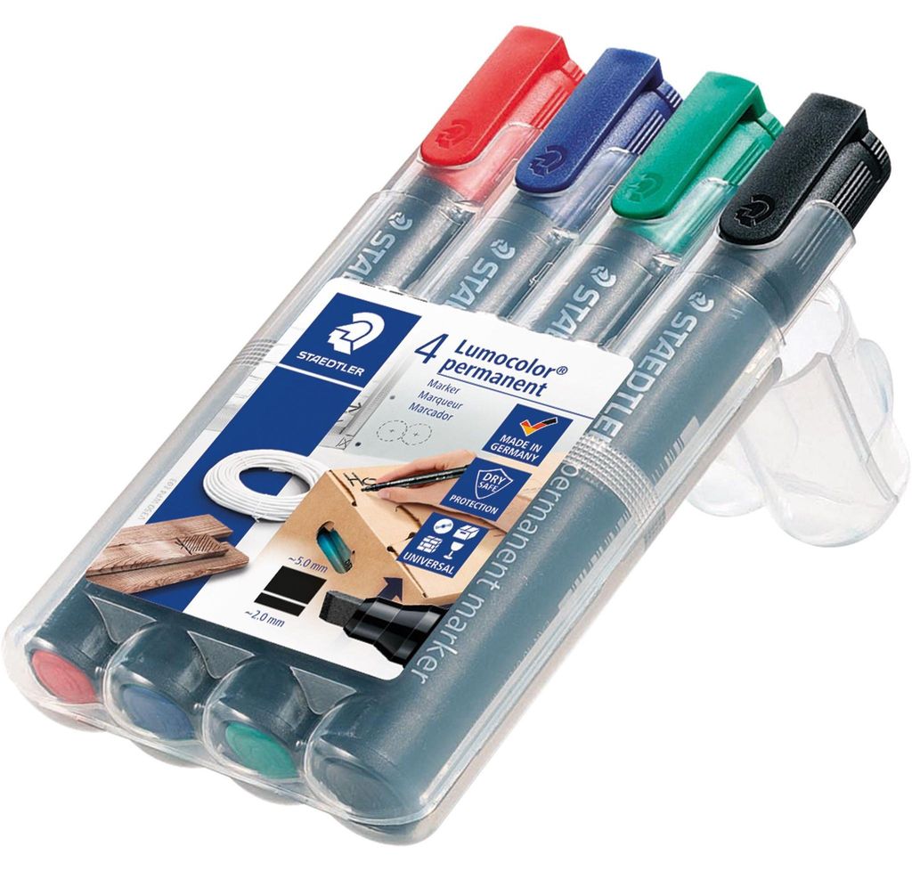 Marqueur permanent ® Lumocolor® 350 2-5mm couleurs Image du produit 
