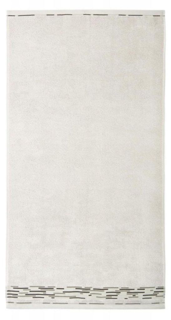 Handtuch - 100% Baumwolle - 450 g/m2 - 30x50 cm - Extra Saugfähig - Creme - hohe Grammatur - GRAFIK