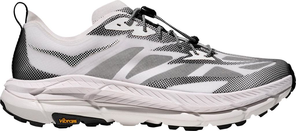 Hoka U Mafate Speed 4 Lite Ts - white / black, Größe:12