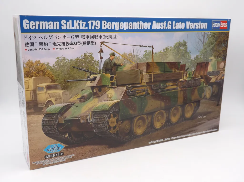 Kit Hobby Boss 84554 Bergepanther 1:35 : fidélité historique garantie
