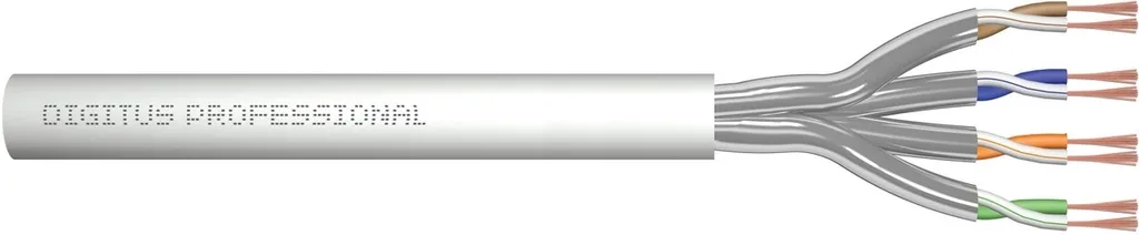 Câble réseau en vrac CAT 6A blindé U/FTP 305 mètres pour raccordement