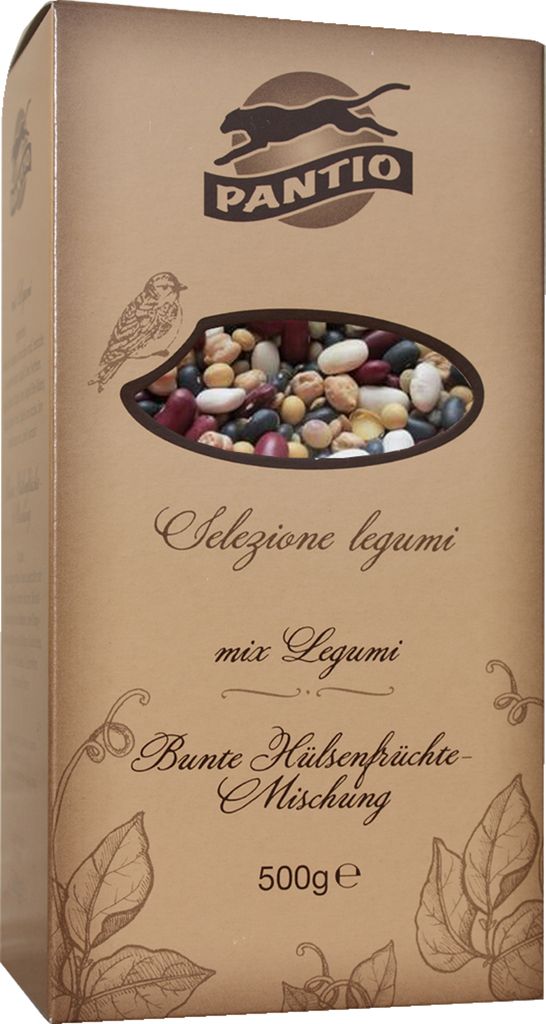 farebná zmes strukovín, sušená, 500 g Obrázok produktu 