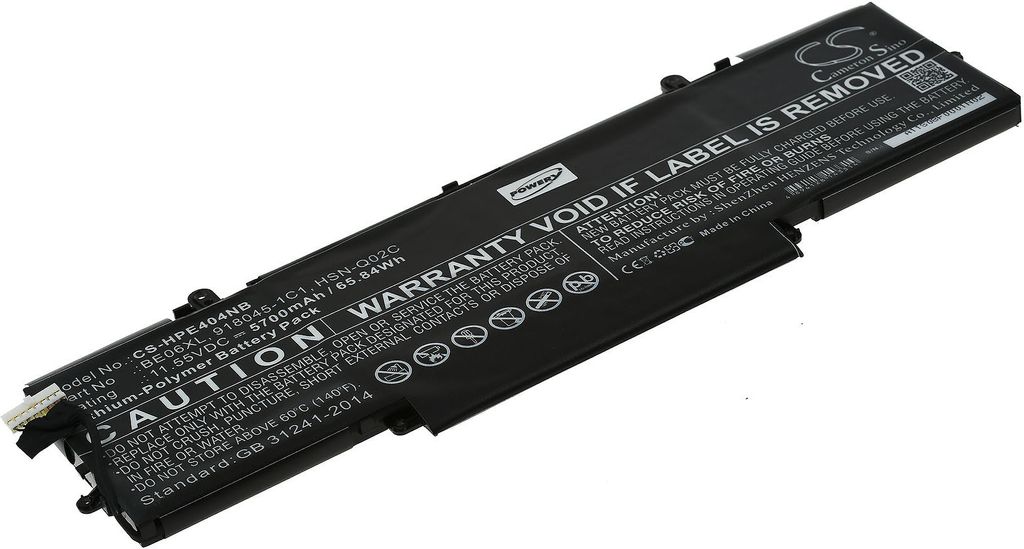 Akku kompatibel mit HP Typ 918180-855 Produktbild 