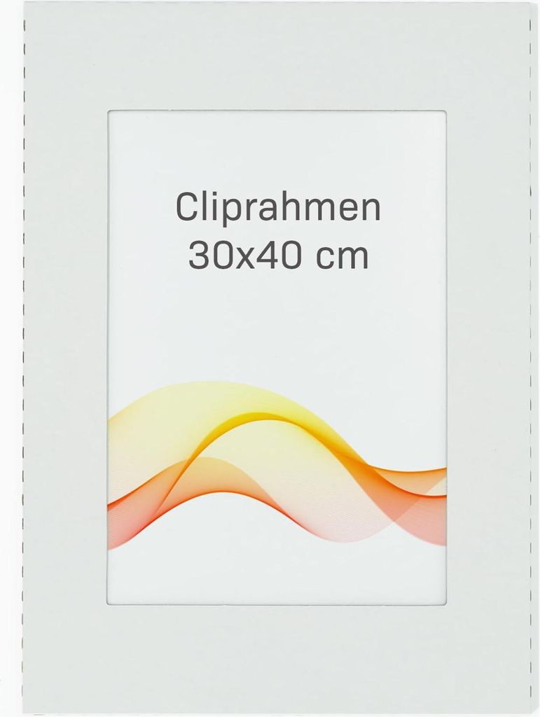 RAWWEST.BIS Rahmenloser Bilderrahmen 30x40 cm Cliprahmen Produktbild 