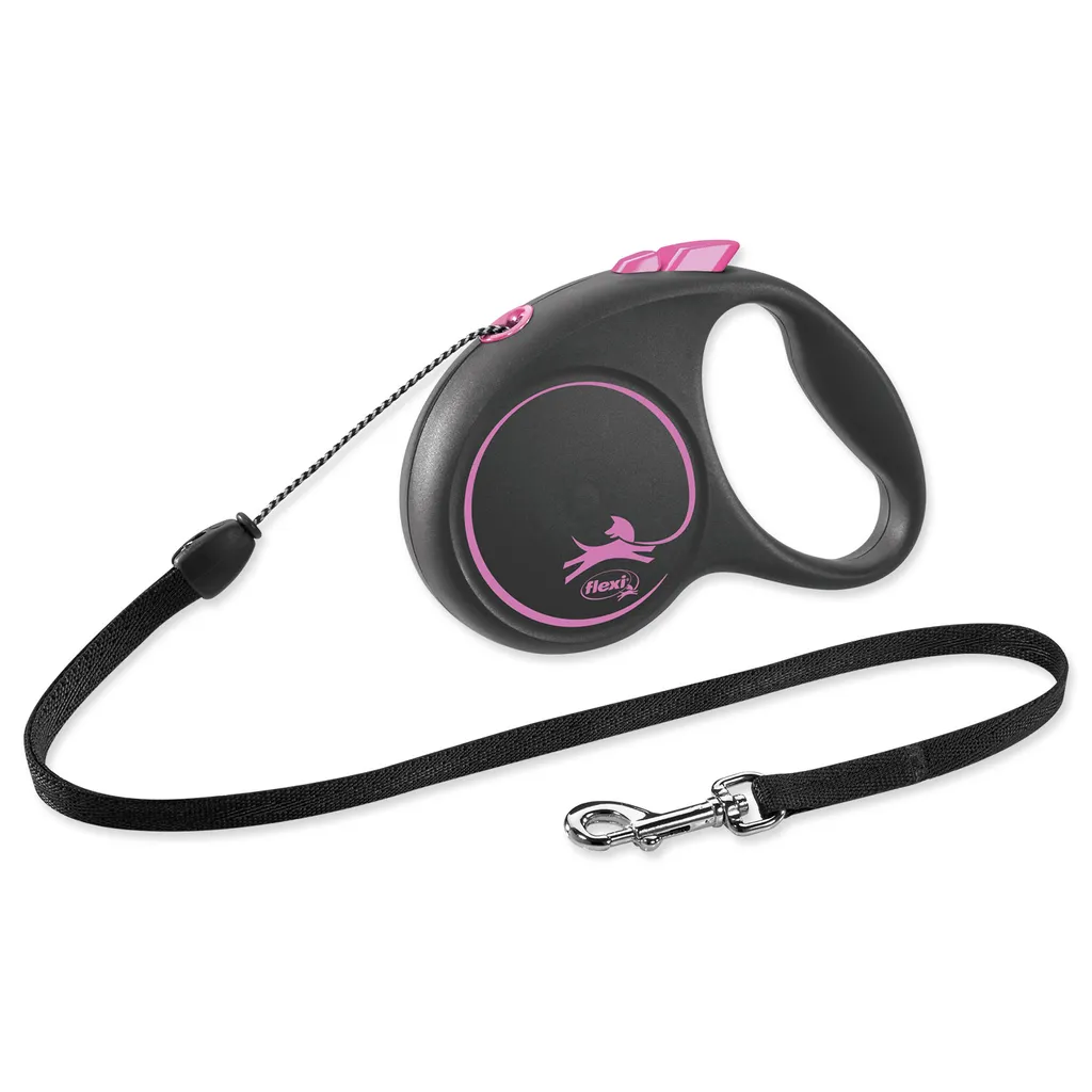 Opinioni Flexi BLACK DESIGN S Rosa | Il Miglior Guinzaglio 5m