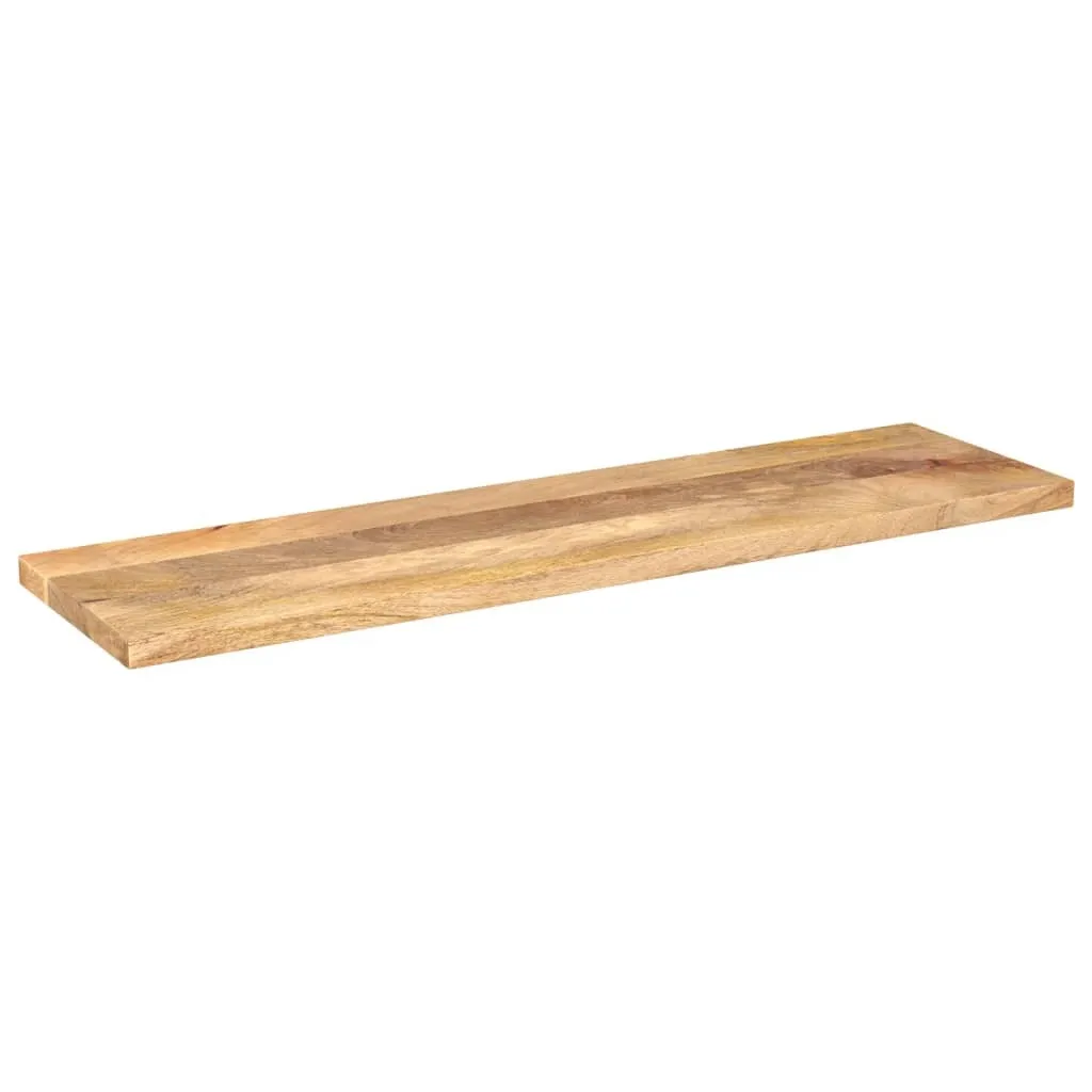 Piano del tavolo 110x40x2,5 cm rettangolare in legno massiccio di mango - 2