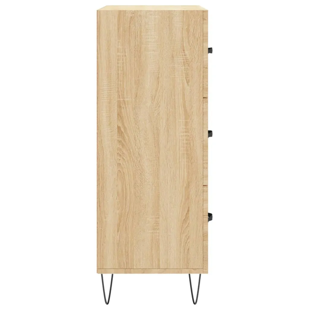 Sideboard Rovere Sonoma 69,5x34x90 cm | Mobile Contenitore Alta Qualità - 7