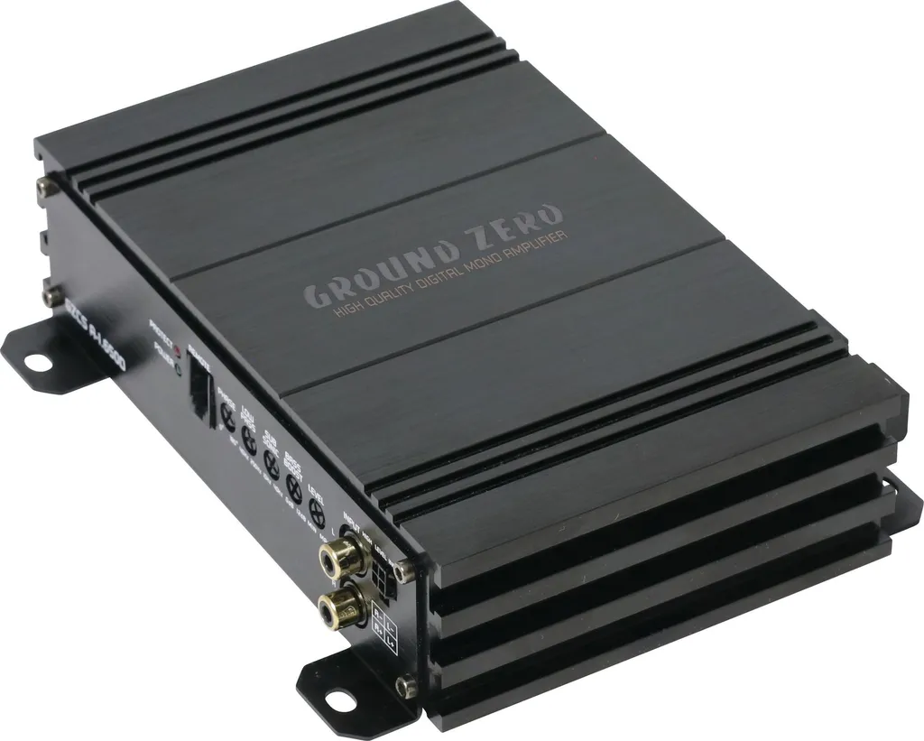 Ampli Classe D Ground Zero GZCS A-1.650D : Puissance et Format Compact