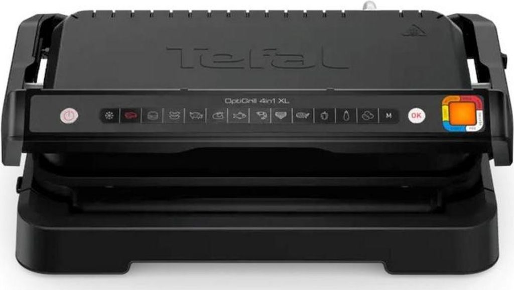 TEFAL GC784830 OPTIGRILL 4-in-1 XL Elektrogrill Schwarz Produktbild 