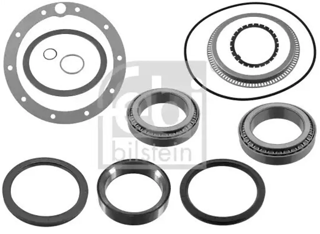 Kit roulement de roue arrière FEBI 47788 pour MERCEDES-BENZ ACTROS 145mm