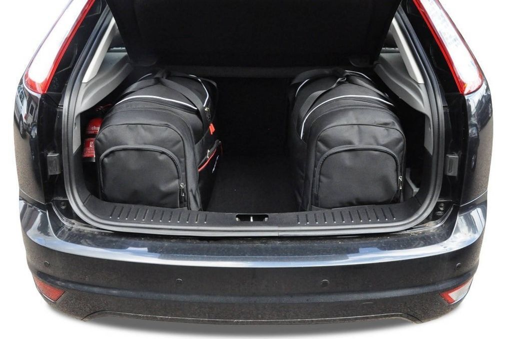 Ford Focus Hatchback 2004-2011 Kofferraumtaschen Set 4 Stk