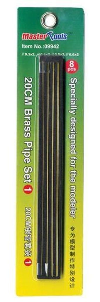 Trumpeter Master Tools 20CM Brass Pipe Set 1 9942