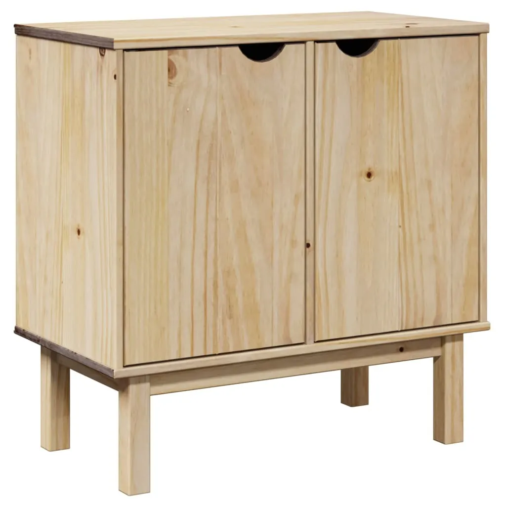 Sideboard vidaXL OTTA Pino Massello 75cm | Arredamento Scandinavo