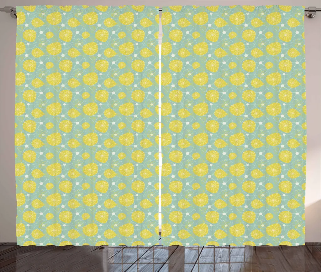 Tenda Rustica ABAKUHAUS 280x175 cm | Motivi Floreali Dente di Leone