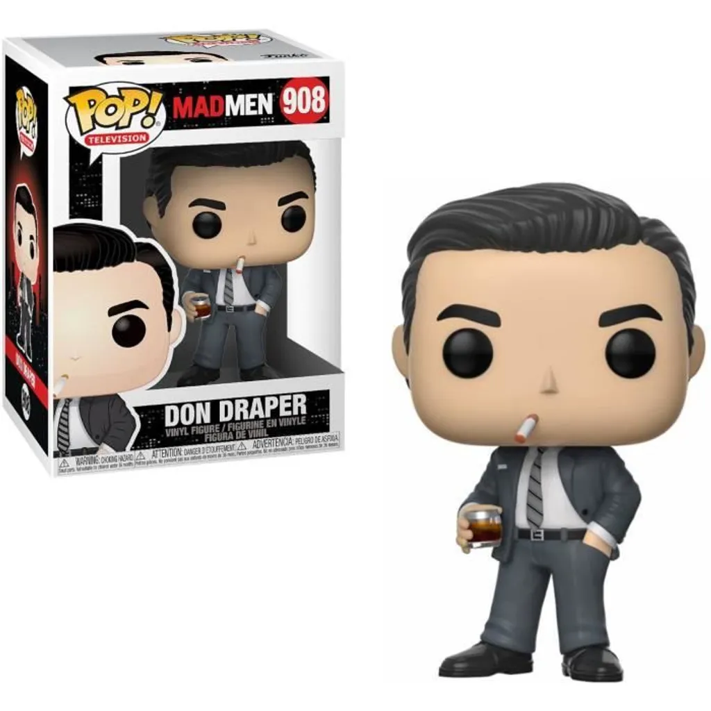 Funko Pop Mad Men Don Draper 908 Idée Cadeau Figurine Série Culte TV