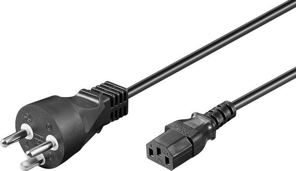 MicroConnect kabel zasilający Dania K-C13 1.8m