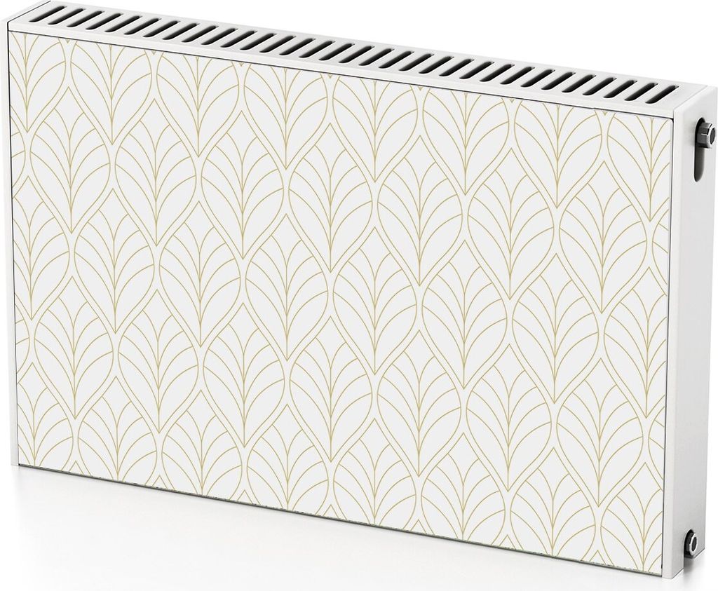 Linien – Magnetische Heizkörperabdeckung – 90x60 cm – Magnet Heizkörperabdeckung – 3D Würfel – Heizkörperverkleidung – Magnetische ...