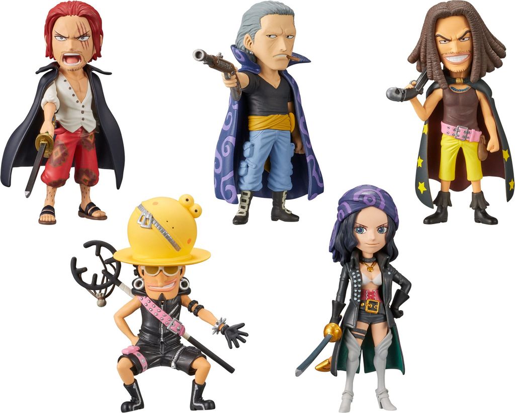 One Piece WCF Minifiguren 7 cm Film Red Volume 3 Display Produktbild 