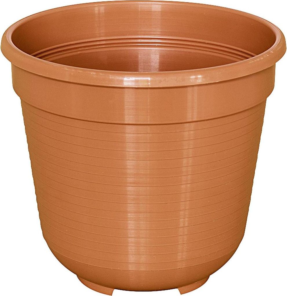 GELI plantenpot standaard, 12 cm, terracotta – voordelige Productafbeelding 