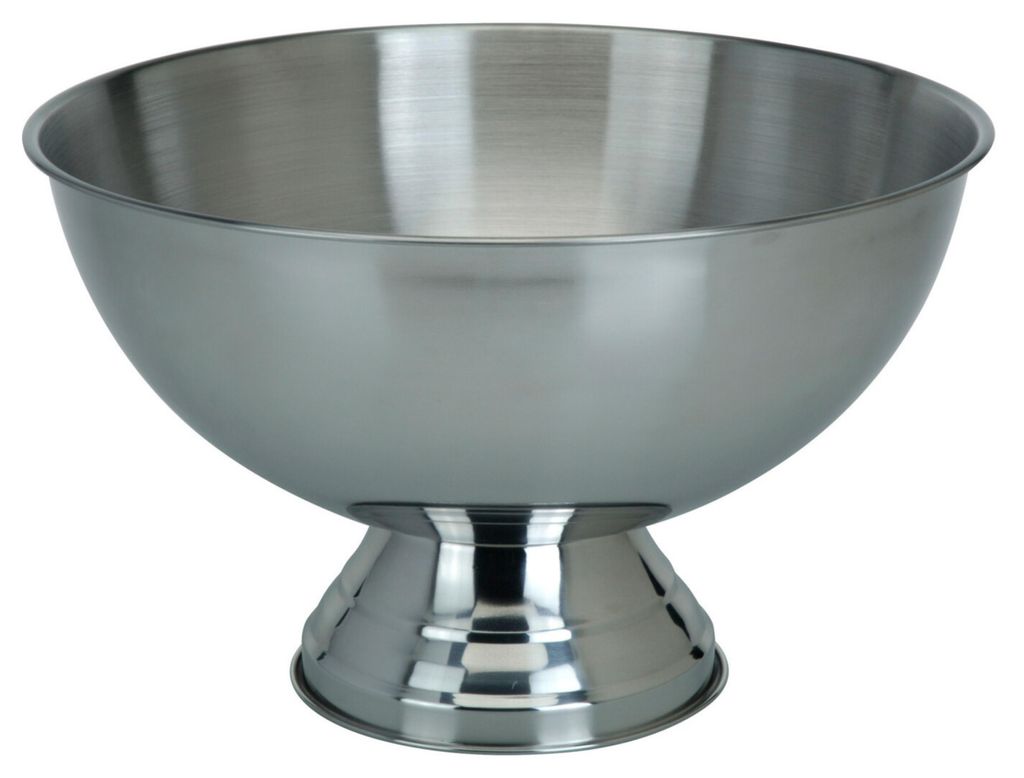 Edelstahlschale - für Obst, Punsch - 38 cm, matt Produktbild 