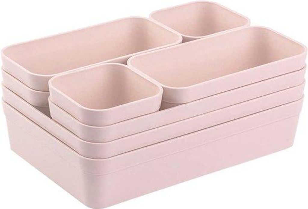 Organizér do zásuviek Gariella, 8-dielny, ružový Obrázok produktu 