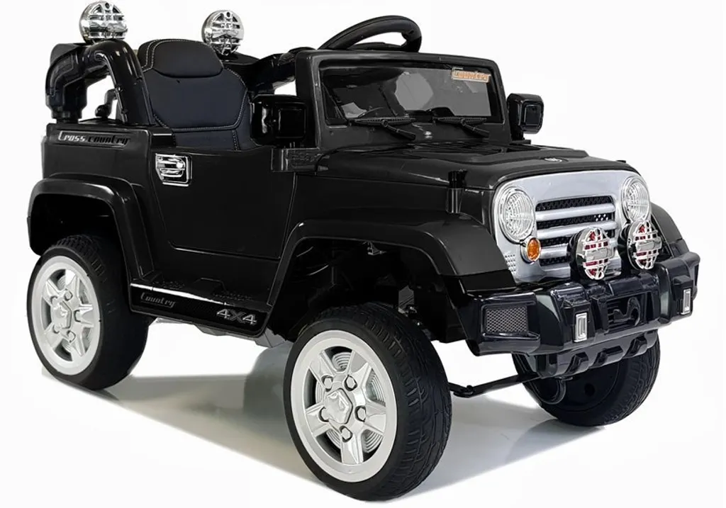 Déambulateur électrique Jeep JJ245 Noir avec assistance au freinage
