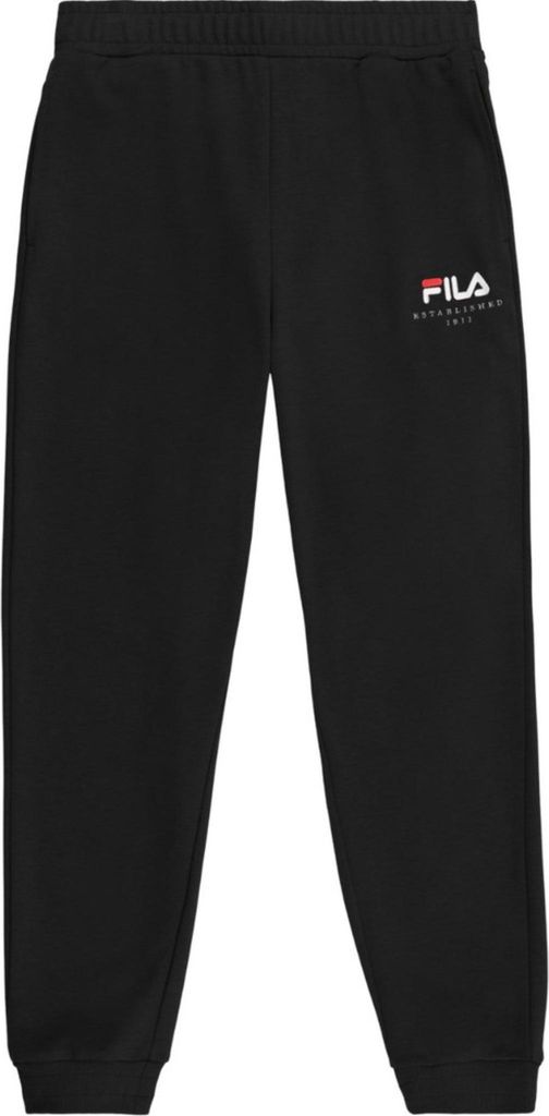 Herren Jogginghose Schwarz Regular Fit Baumwolle mit Produktbild 