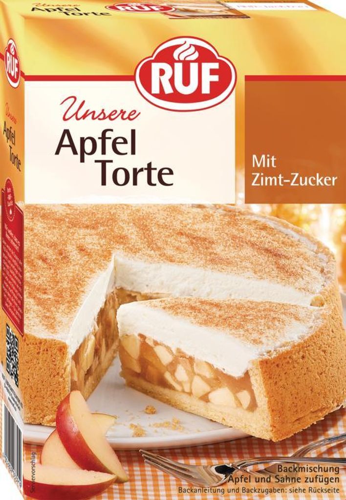 RUF Apfel Torte Backmischung Produktbild 