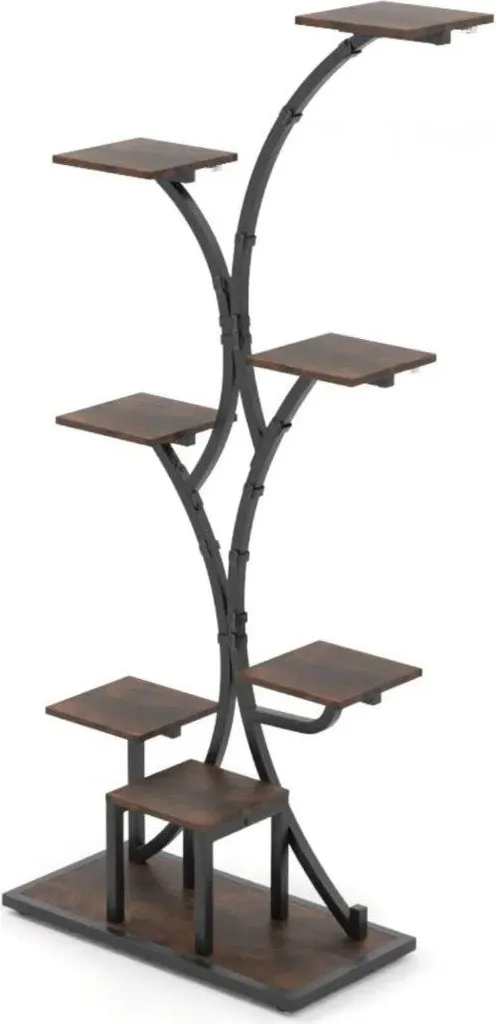 Support plantes 8 niveaux avec lampes - Solution pour manque de lumière